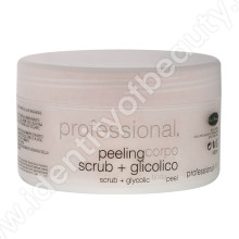 Telový peeling s kyselinou glykolovou / Peeling corpo scrub + glicolio