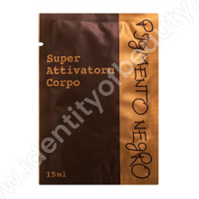 Aktivátor opálenia na telo s SPF 0 v jednorazovom balení (vrecúško) / Super attivatore corpo SPF 0